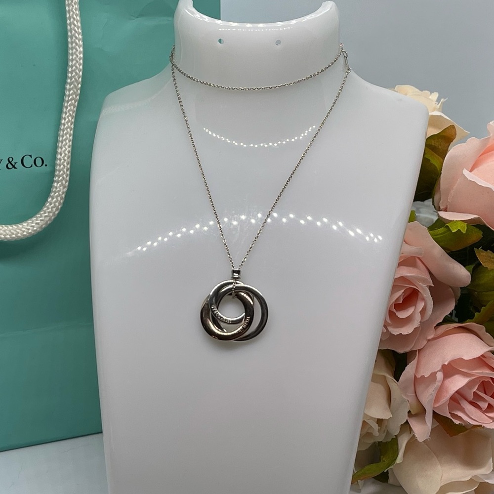 💎Auth Tiffany & Co Interlocking Circle
